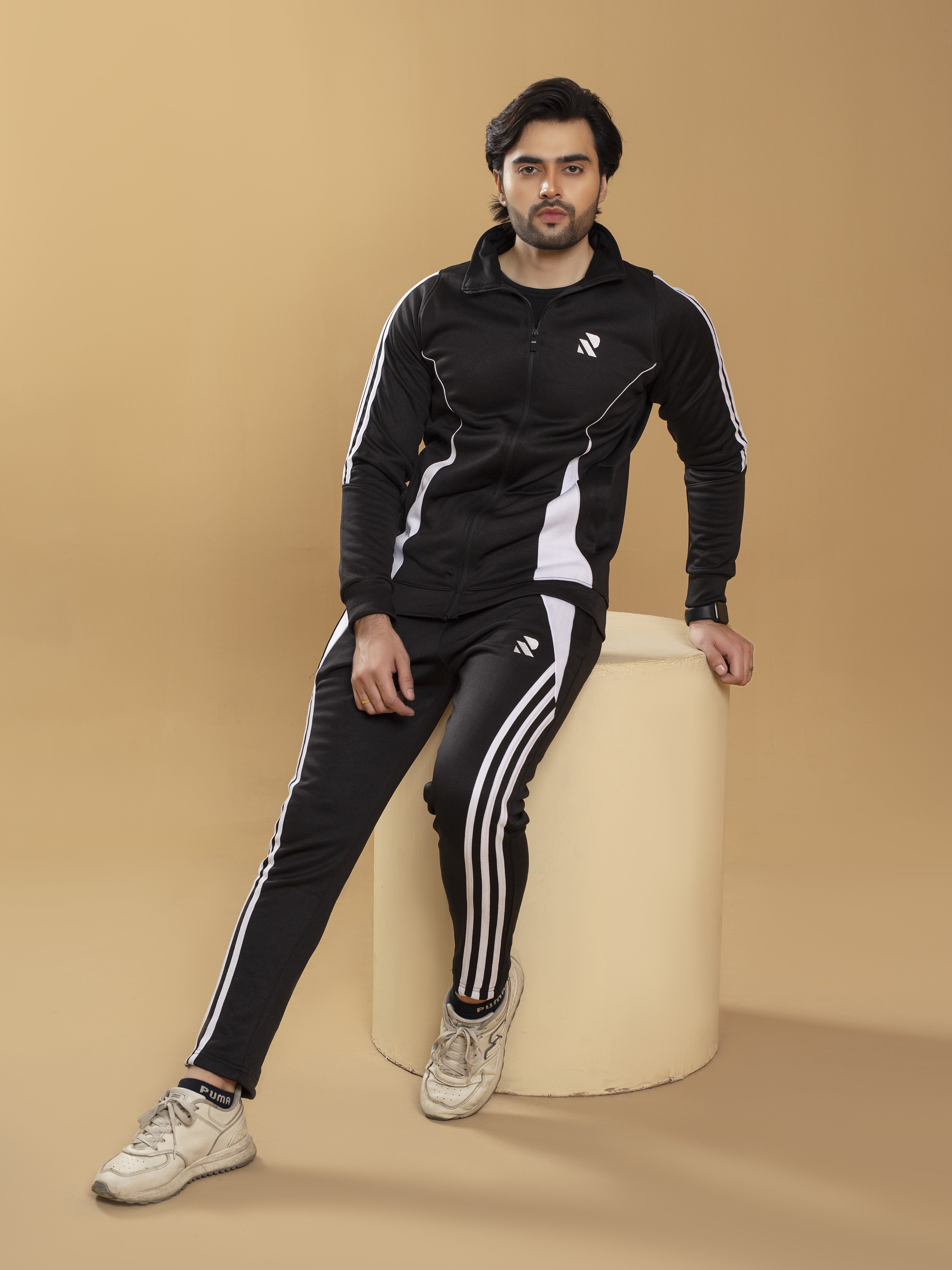 Ravup Classic Black Tracksuit Ravup Outfits