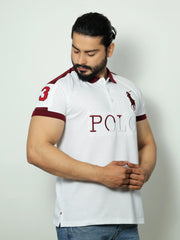 White With Maroon Polo Ravup Outfits