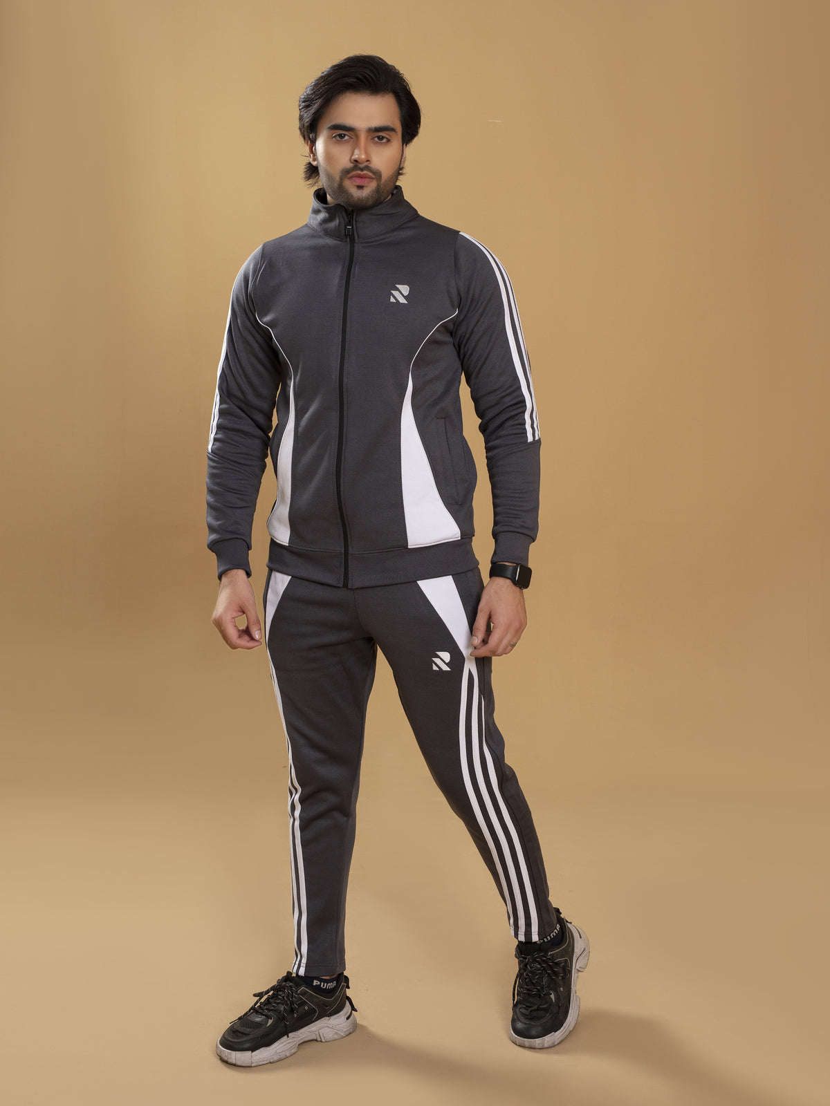 Ravup Classic Grey Tracksuit Ravup Outfits